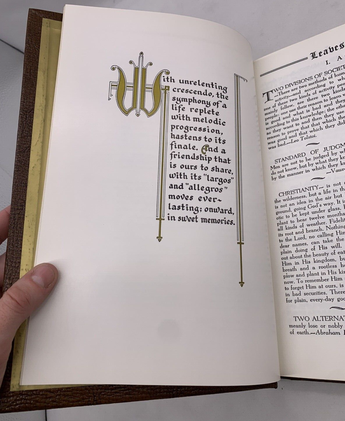 Leaves of Gold (Hardcover, 1948) Gold Revised Edition by Clyde Francis Lytle