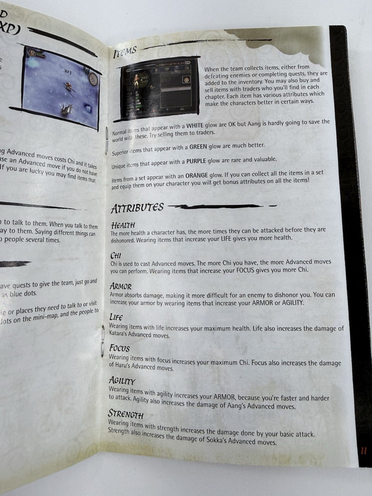 Avatar: The Last Airbender (Sony PlayStation 2, 2006) Game Case Manual - Tested