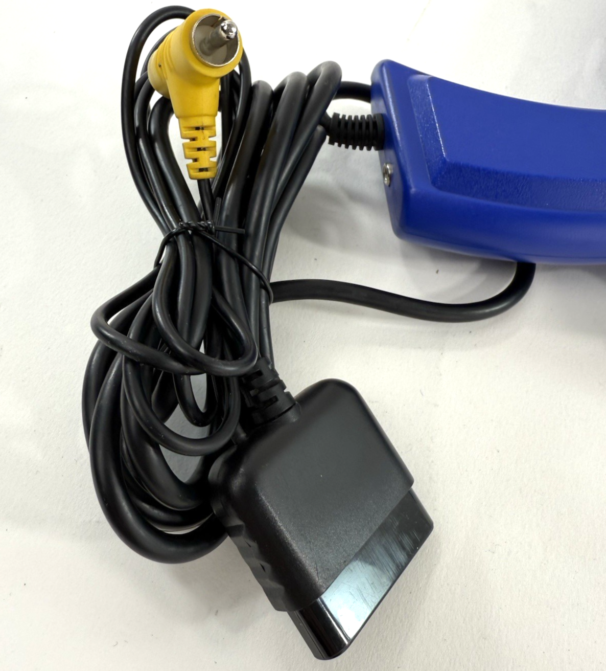 Nyko Super Cobra Blue Light Gun PS-80040-E09 for PS1/PS2 - Tested and Working
