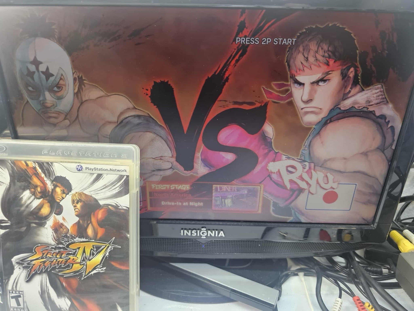 Street Fighter IV (Sony PlayStation 3, 2009) Game and Case - Tested and Working
