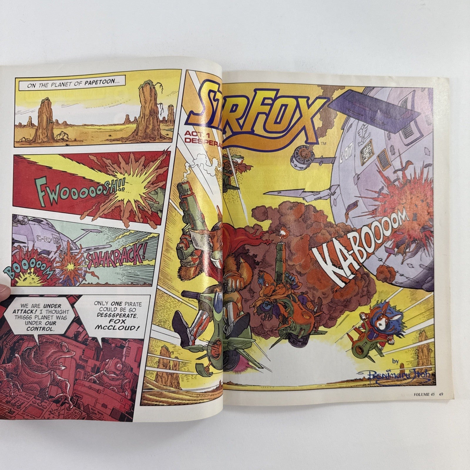 Nintendo Power Magazine - Vol. 45 - Pugsley's Scavenger Hunt