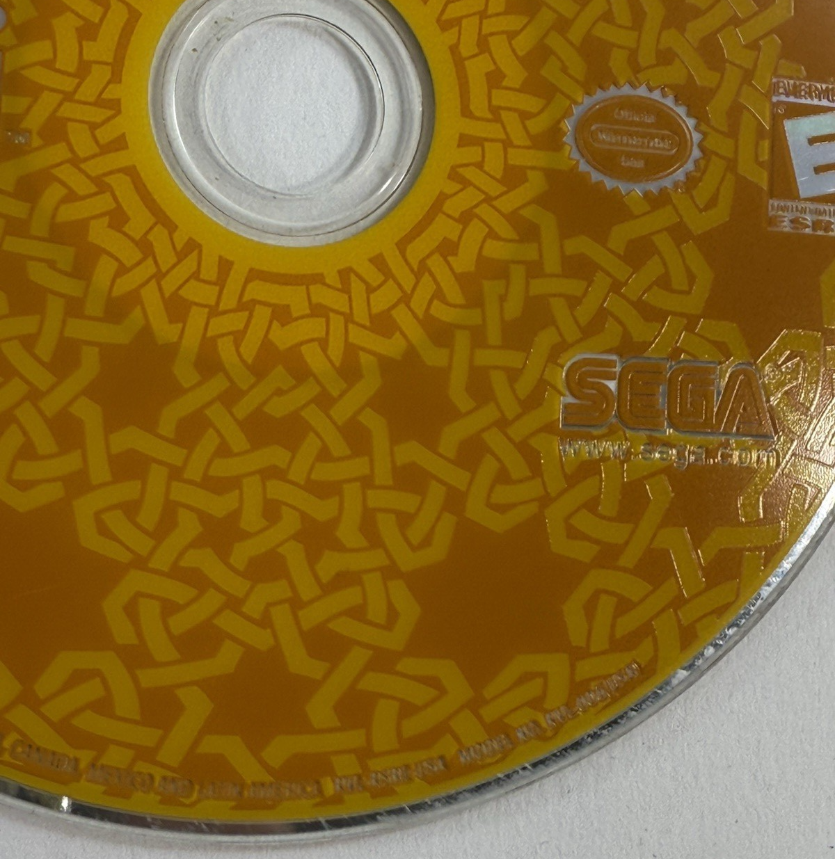 Sonic and the Secret Rings (Nintendo Wii, 2007) Game Disc - Tested and Working