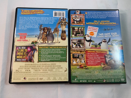 Madagascar/The Penguins of Madagascar (DVD bundle)