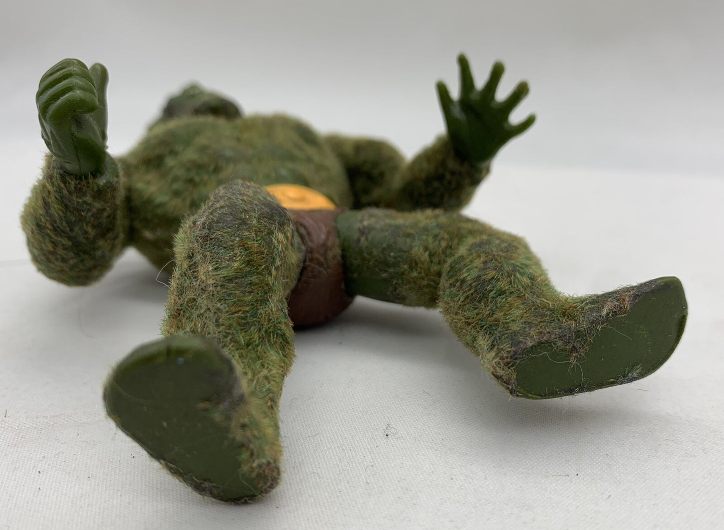 Mattel 1985 Moss Man He-Man Masters Of The Universe Flocked Action Figure - Read