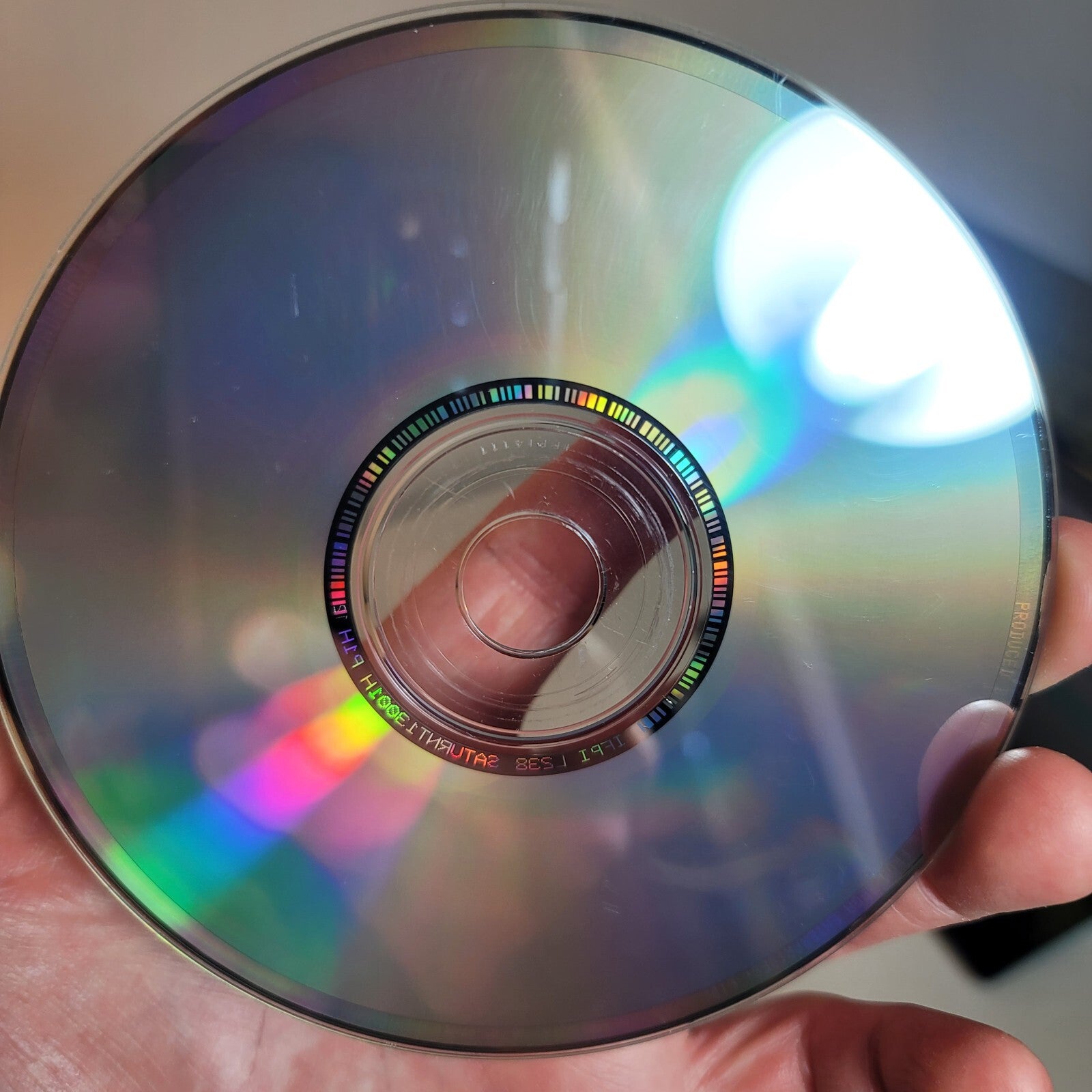 Shanghai Triple Threat (Sega Saturn 1996) Game Disc