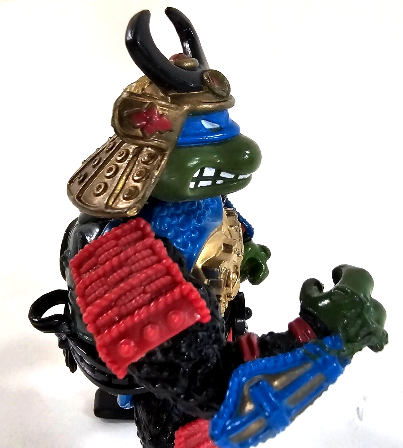 Playmates 1990 Leo The Sewer Samurai Teenage Mutant Ninja Turtles Action Figure