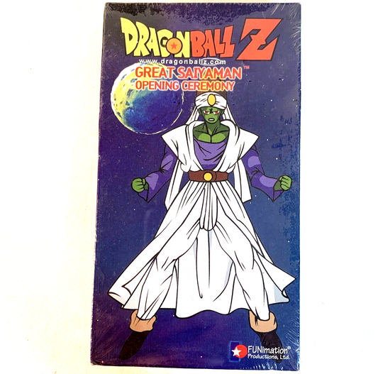 Dragon Ball Z - Great Saiyaman: Opening Ceremony (VHS, 2000, Edited) New