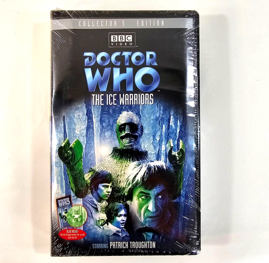 Doctor Who: The Ice Warriors Collector's Edition (VHS, 2000) New, Factory Sealed