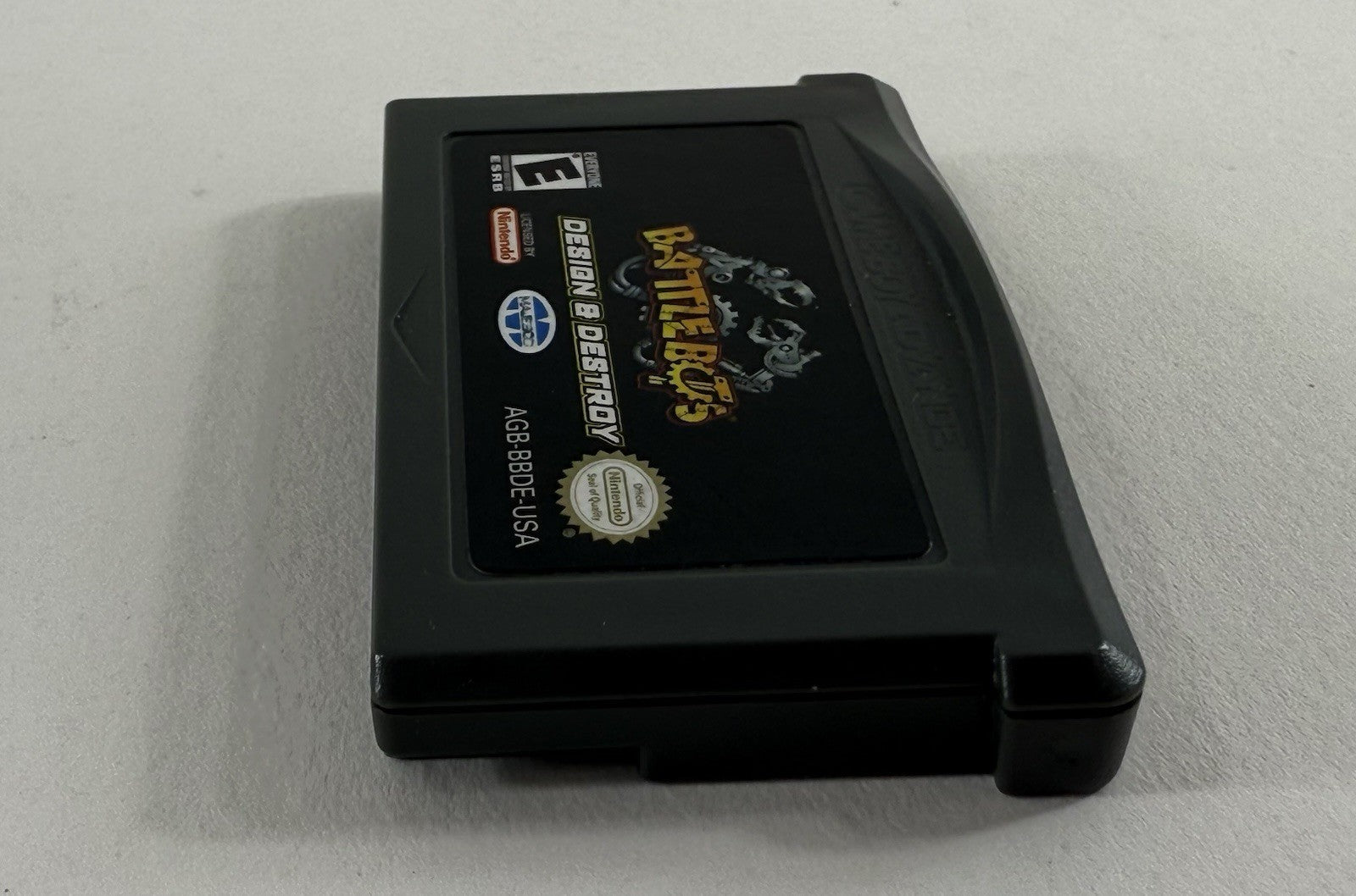 BattleBots: Design & Destroy (Nintendo GameBoy Advance, 2003) Game Cartridge