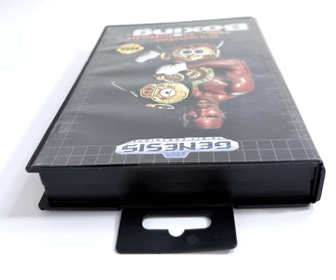 Evander Holyfield's "Real Deal" Boxing (Sega Genesis, 1992) Game, Case, Manual