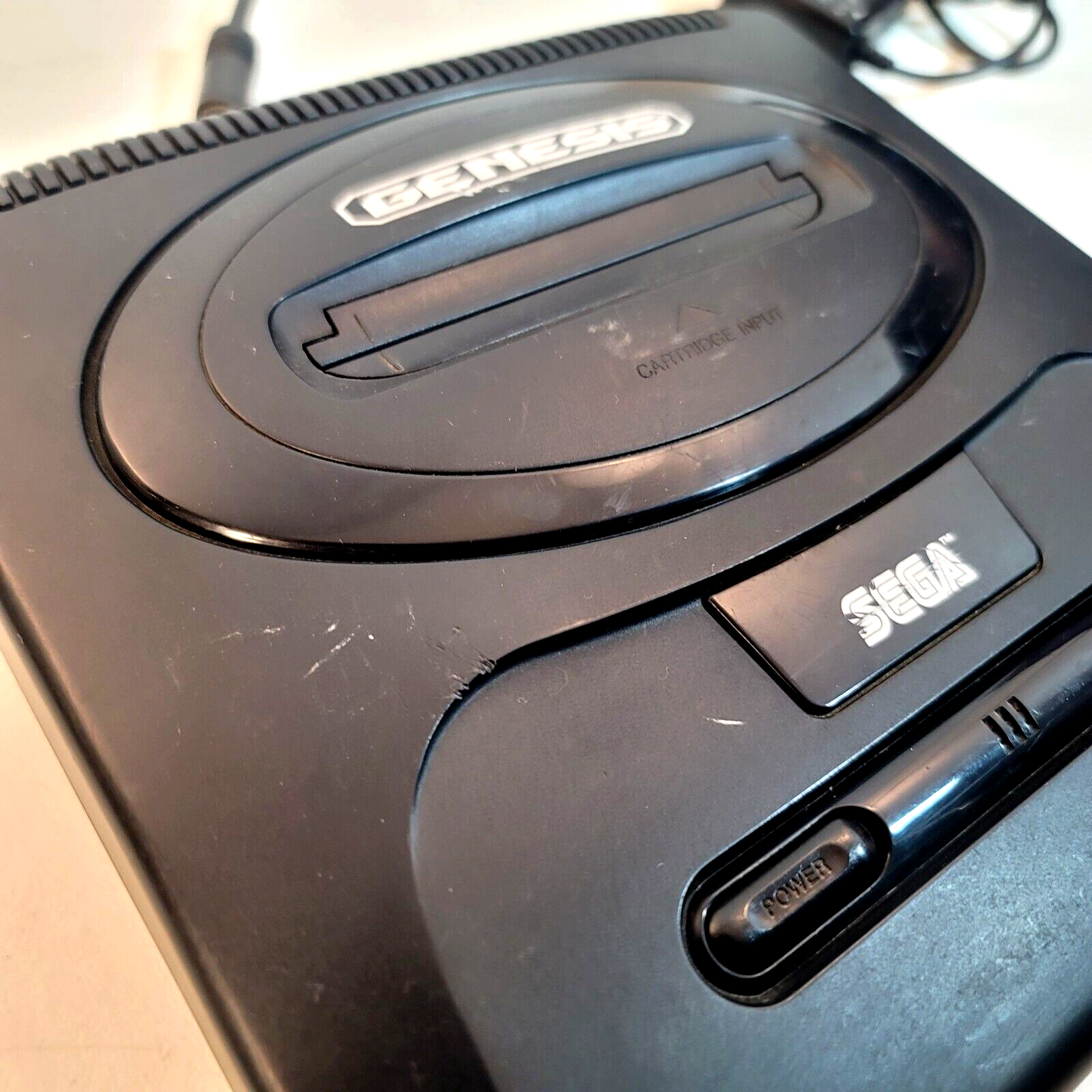 SEGA Genesis Model II Console MK-1631 with Original Controller & Cords - Tested