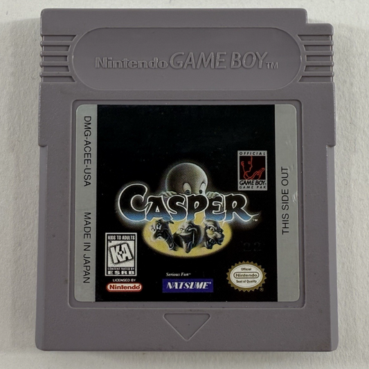 Casper (Nintendo GameBoy, 1995) Game Cartridge - Tested