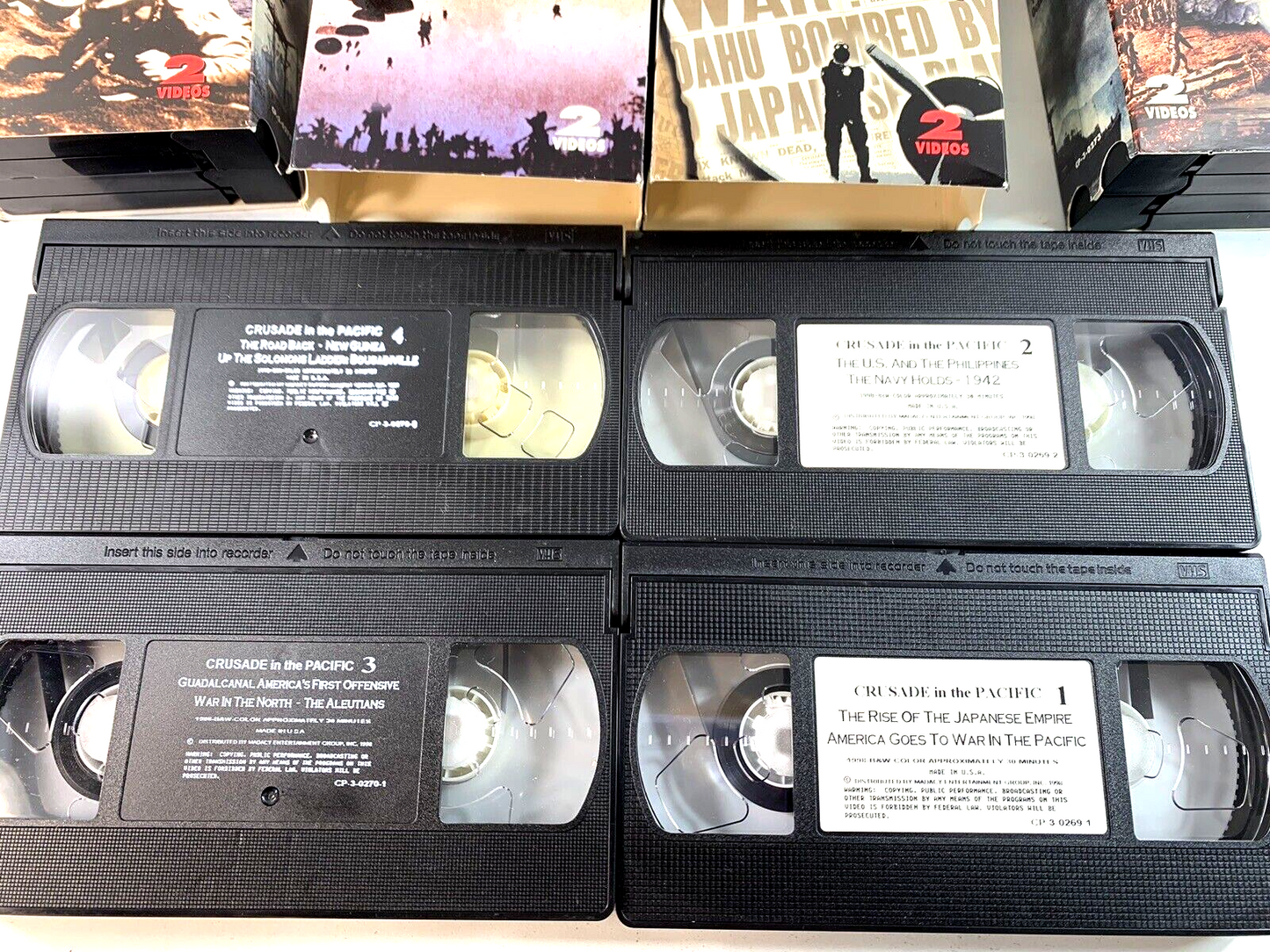 Rise And Fall Of The Nazi Empire (4 Military VHS box sets) Warbirds of WWII +2