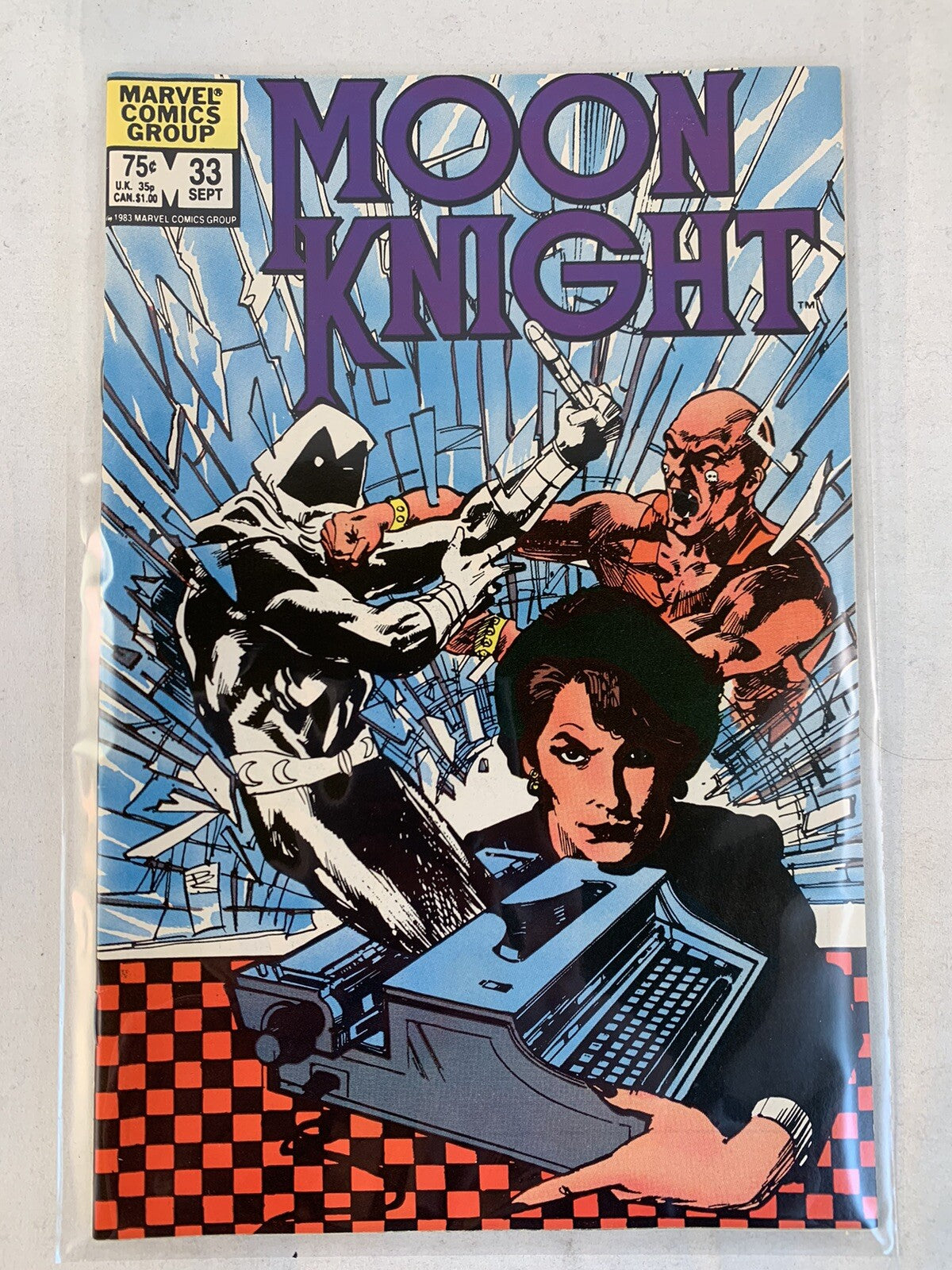 MOON KNIGHT #30 31 32 33 34 (Marvel Comics 1983) Mid Grade Vintage Comics