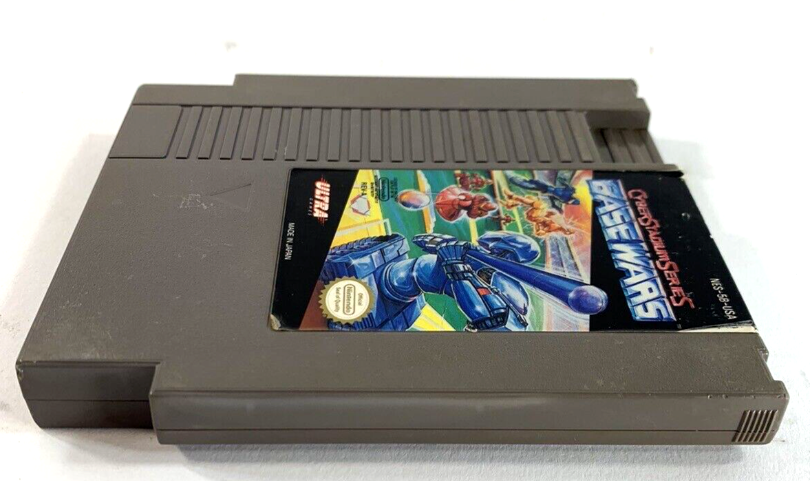 Cyber Stadium Series Base Wars (Nintendo NES, 1991) Game Cartridge - Tested