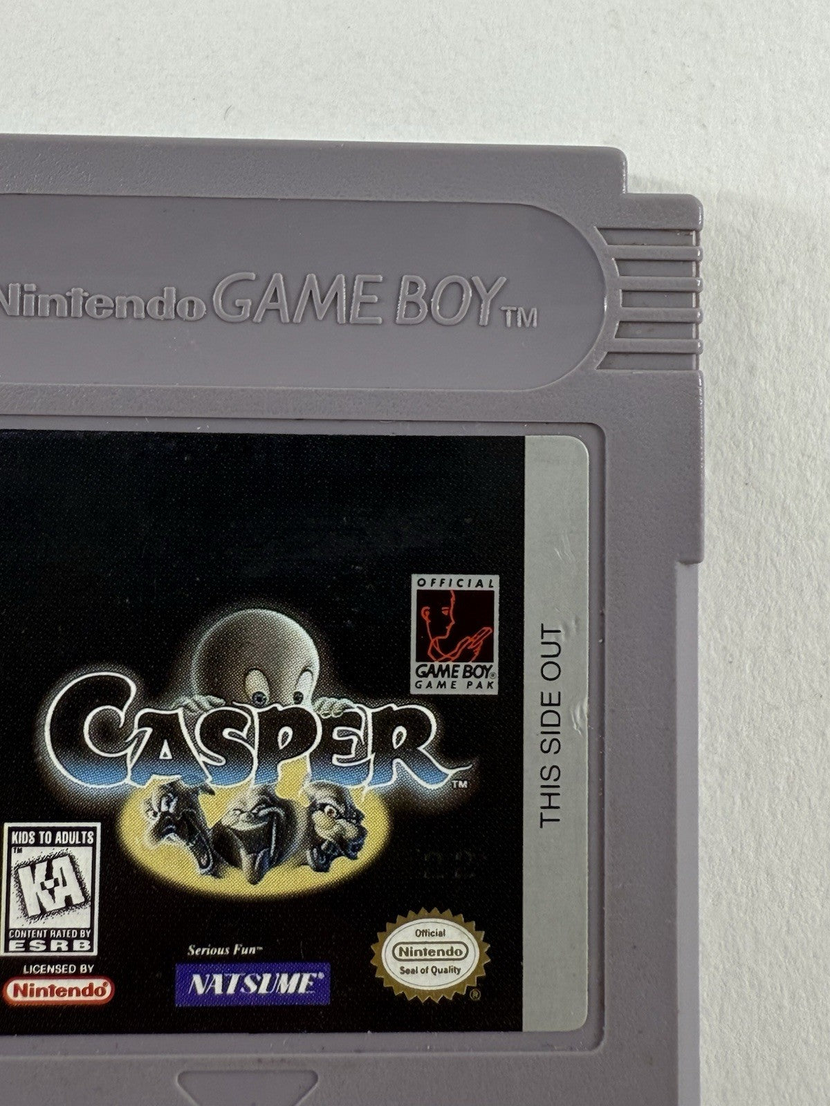 Casper (Nintendo GameBoy, 1995) Game Cartridge - Tested