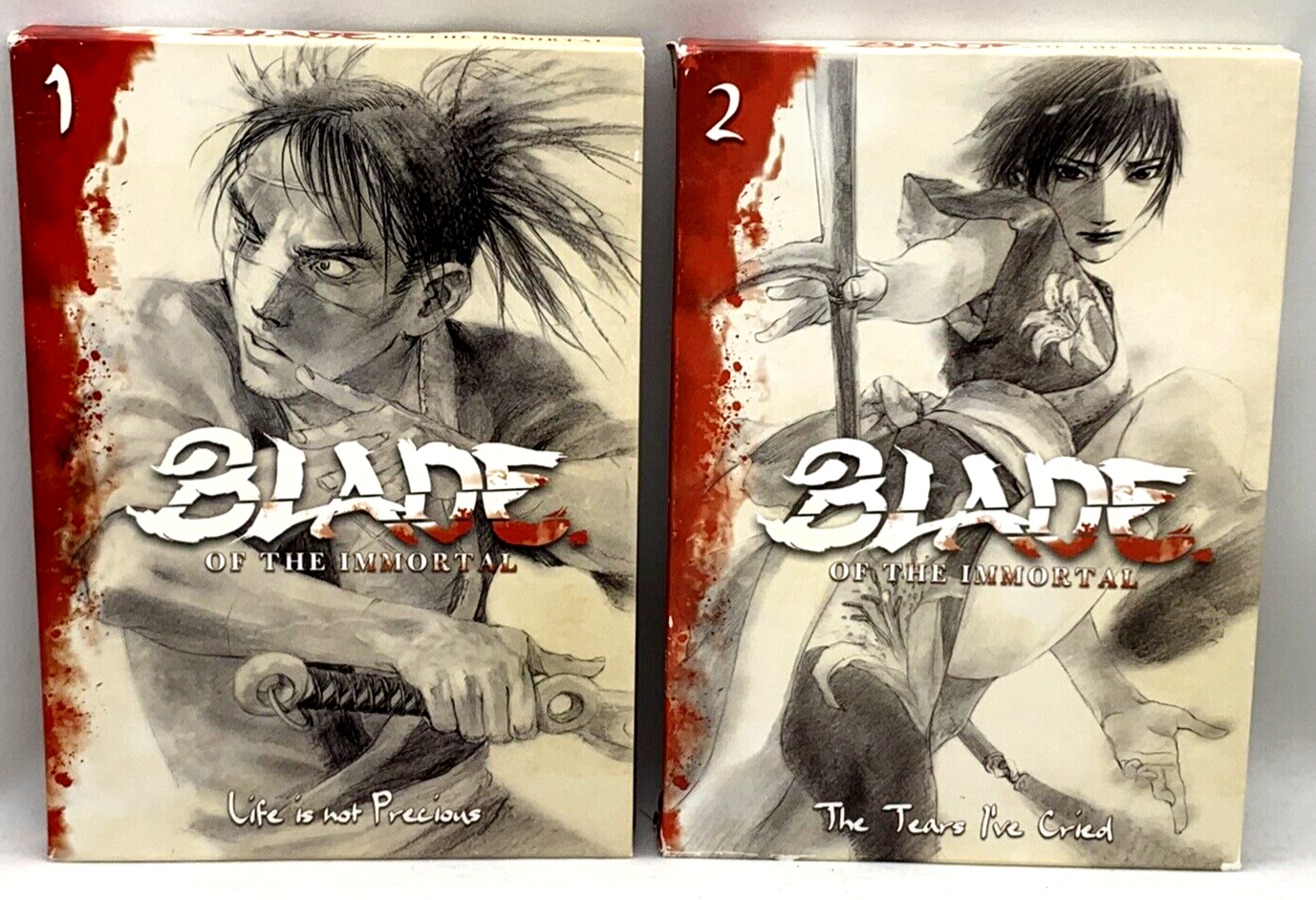 Blade of the Immortal Vol. 1 And Vol. 2 (DVD Anime Bundle) Tested And Working
