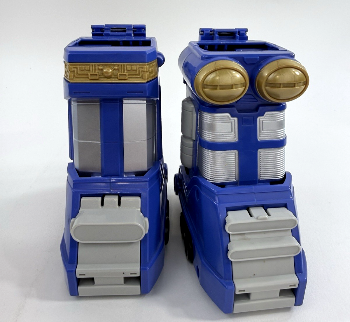 Bandai 1996 Power Rangers Deluxe Zeo Megazord & Red Battlezord Puncher - Tested