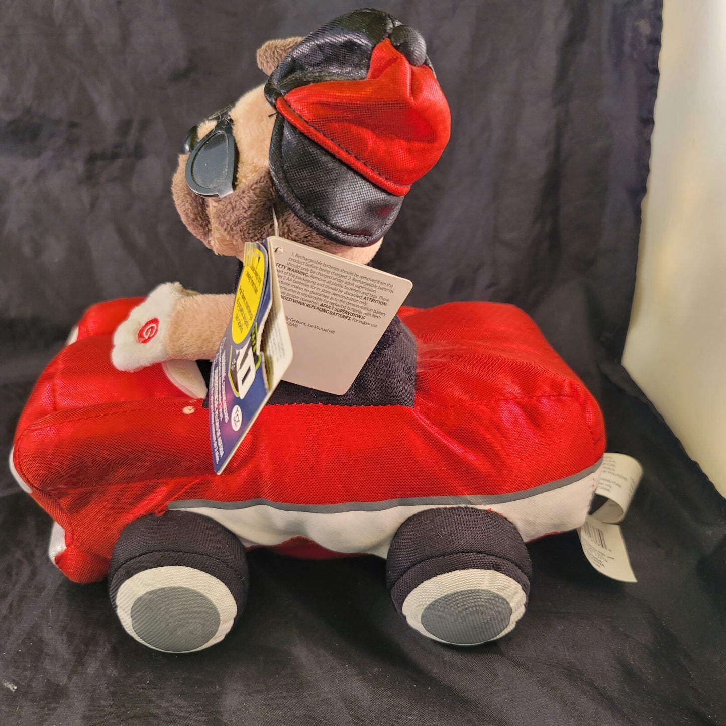 Celebrate Dad Animated Plush Singing Dog In Car - with Tags - Plays “La Grange”