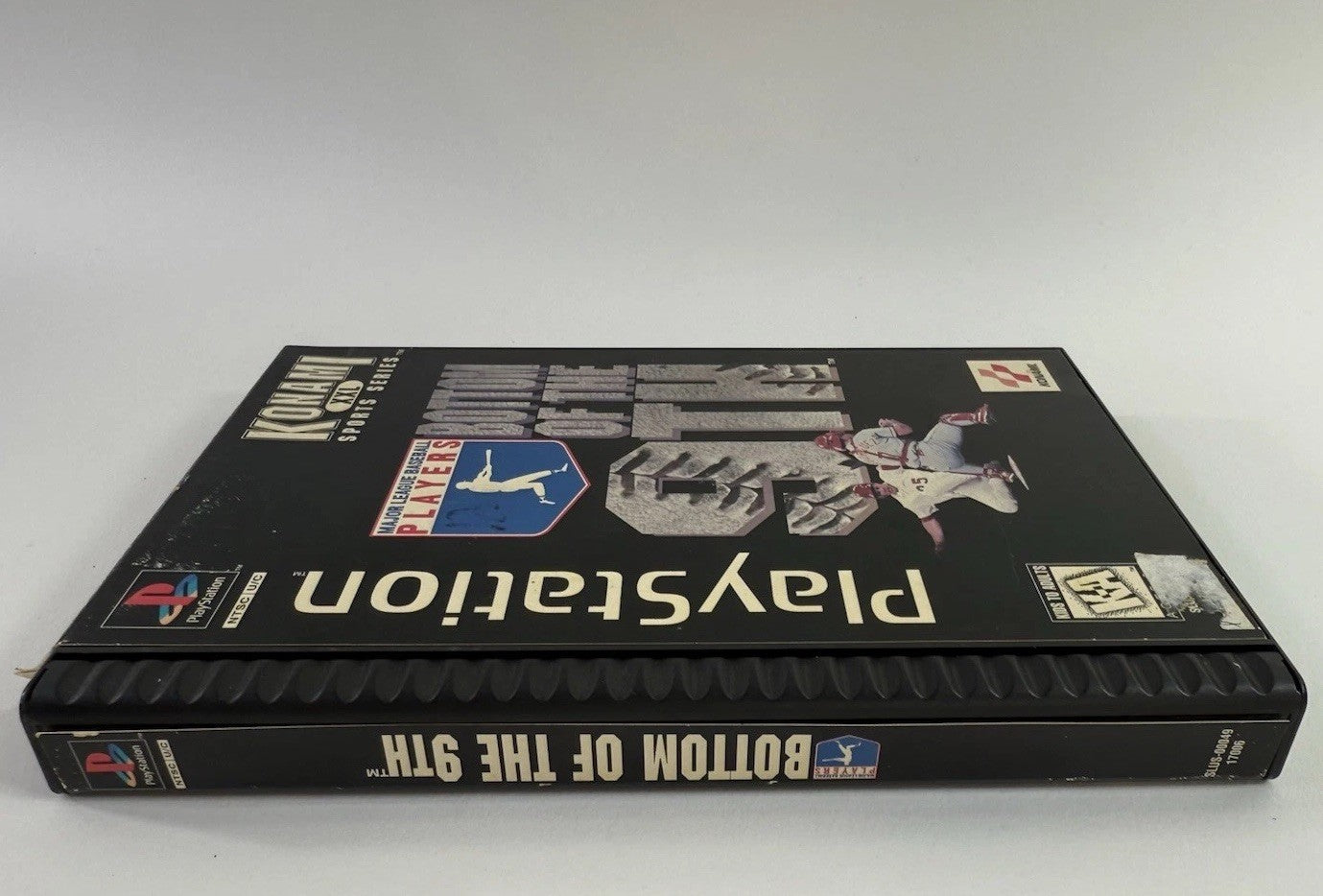 Bottom of the 9th [Long Box] (PlayStation 1, 1996) Game Case Manual - Tested