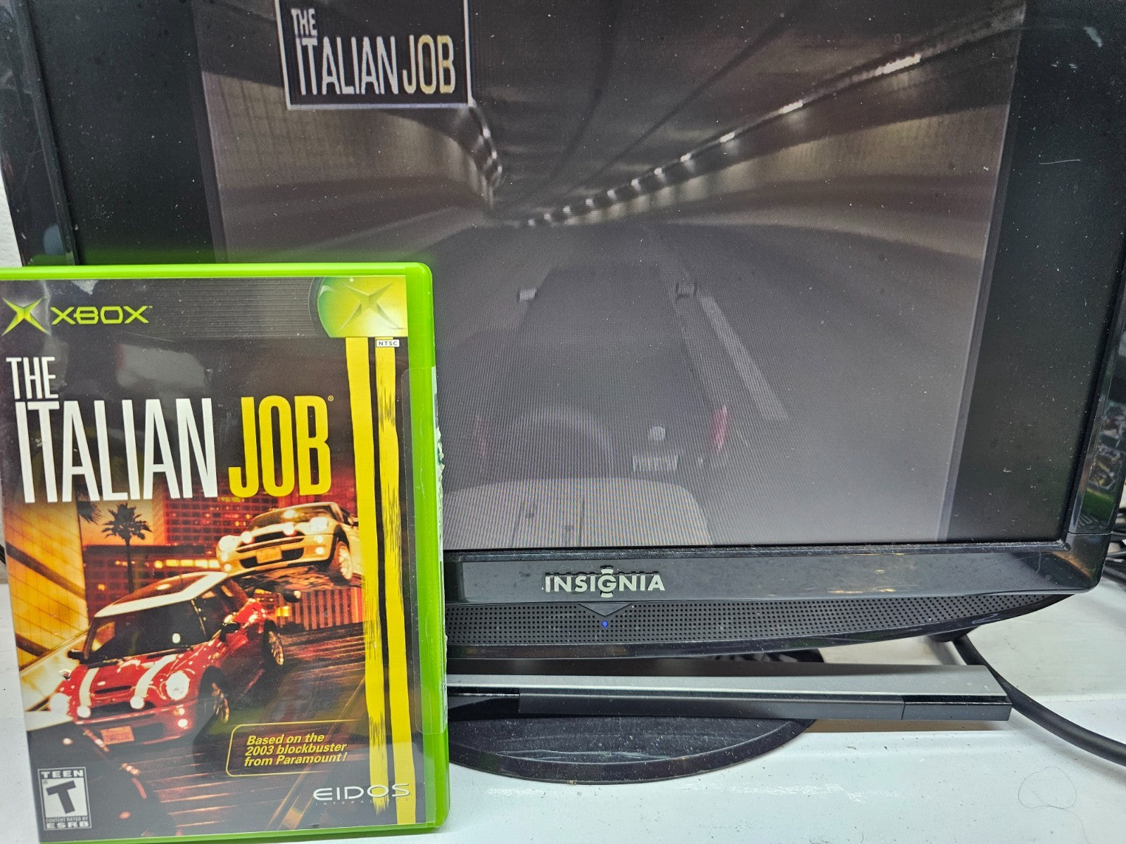 The Italian Job (Microsoft Xbox, 2003) Game and Case - Tested and Working