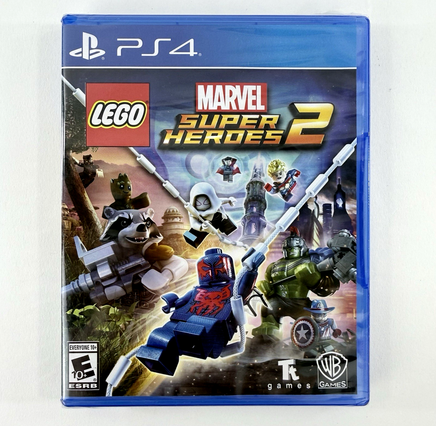 Marvel Super Heroes 2 (PlayStation 4, 2017) New, Factory Sealed