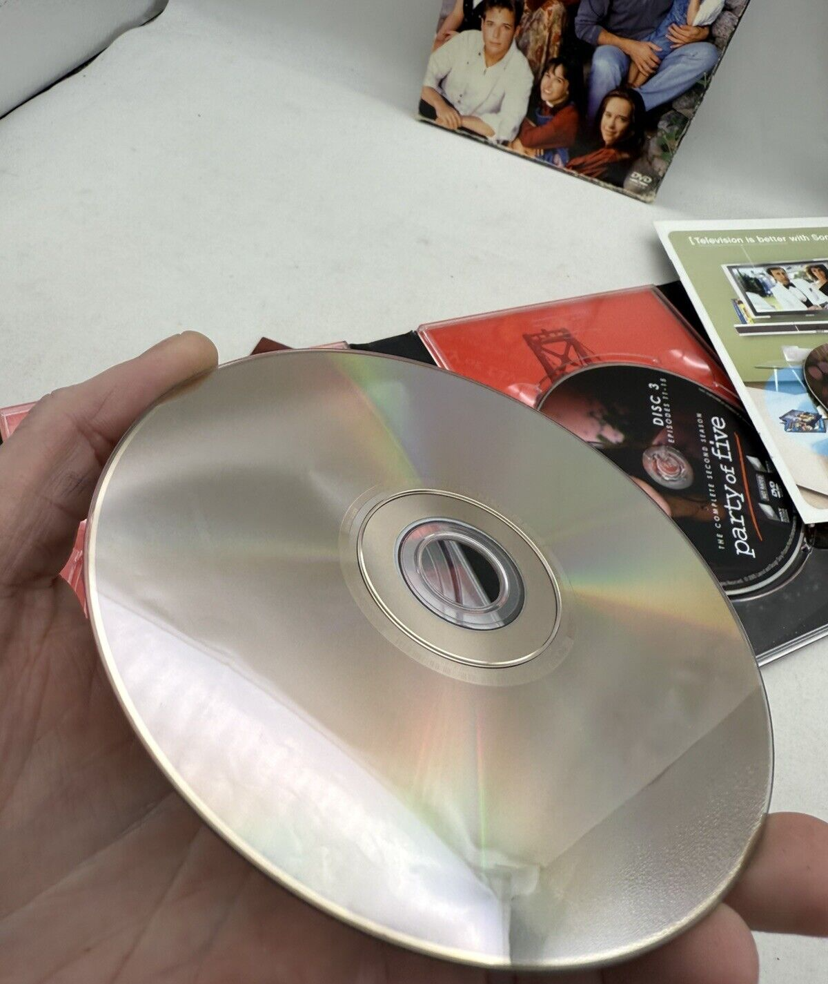 Party of Five: Seasons 1, 2, And 3 (DVD Box Set Bundle) Tested And Working