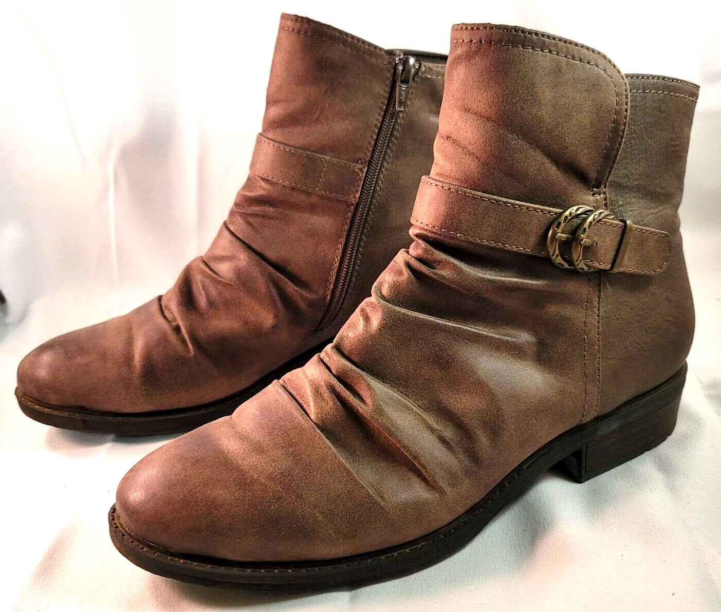Baretraps Ysidora Booties Brown Sz 9 1/2 M