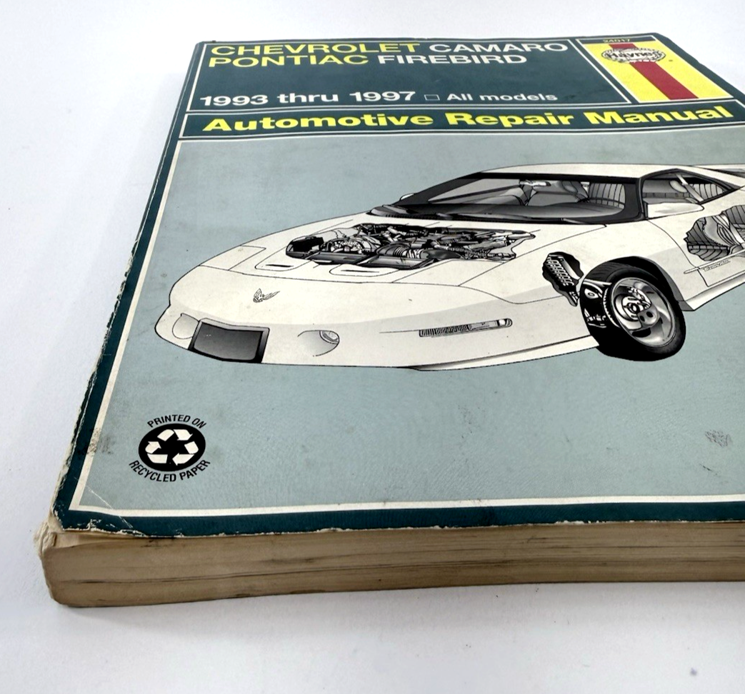 Haynes Automotive Repair Manual 24017 Chevrolet Camaro Pontiac Firebird 1993-97