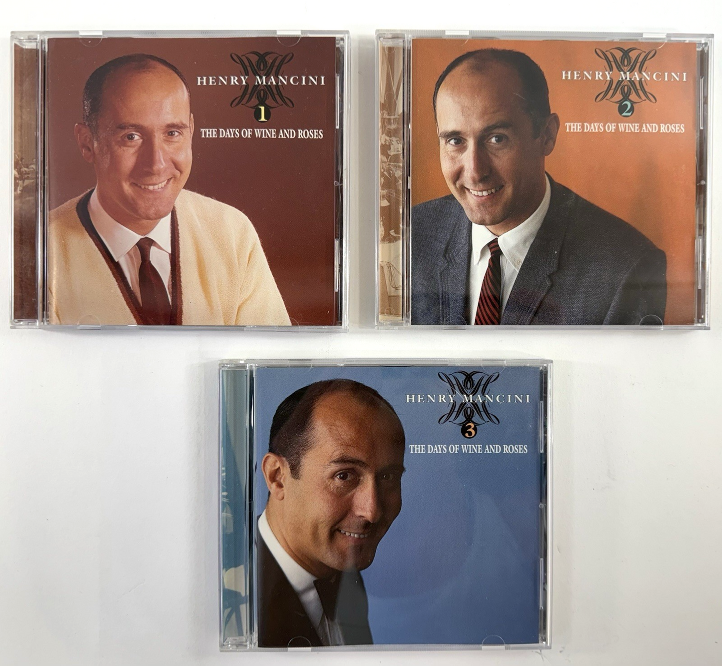 The Days of Wine and Roses by Henry Mancini (CD, Sep-1995, 3 Disc Set, RCA)