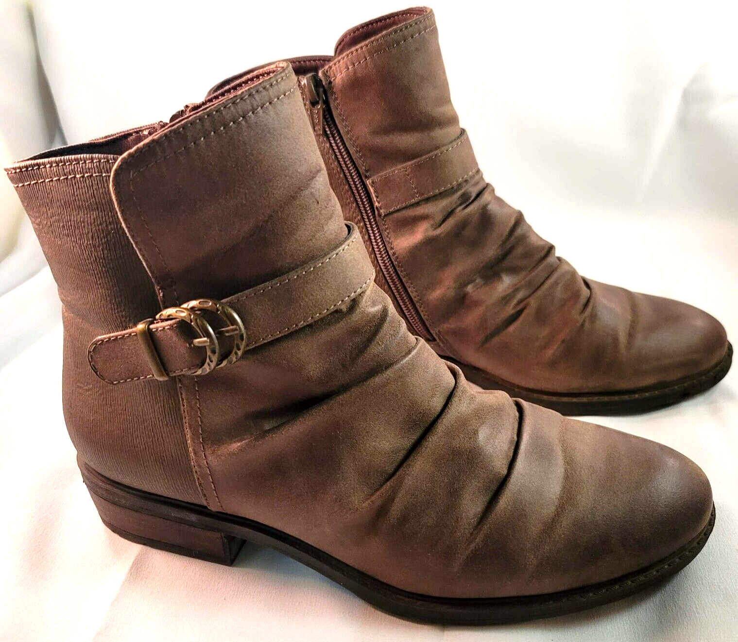 Baretraps Ysidora Booties Brown Sz 9 1/2 M