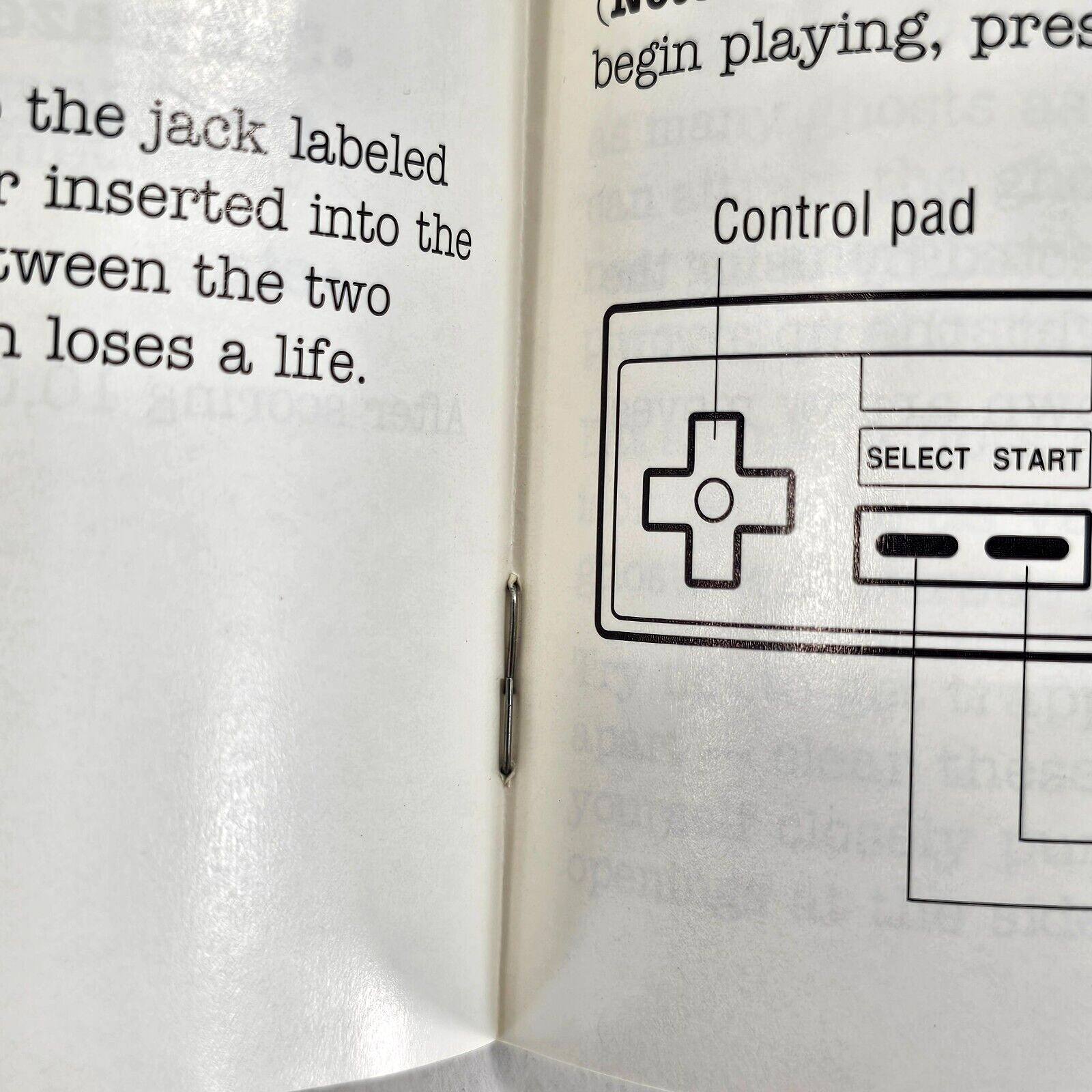 PAC-MAN (Nintendo Entertainment System, 1990) Gold Instruction Booklet Only