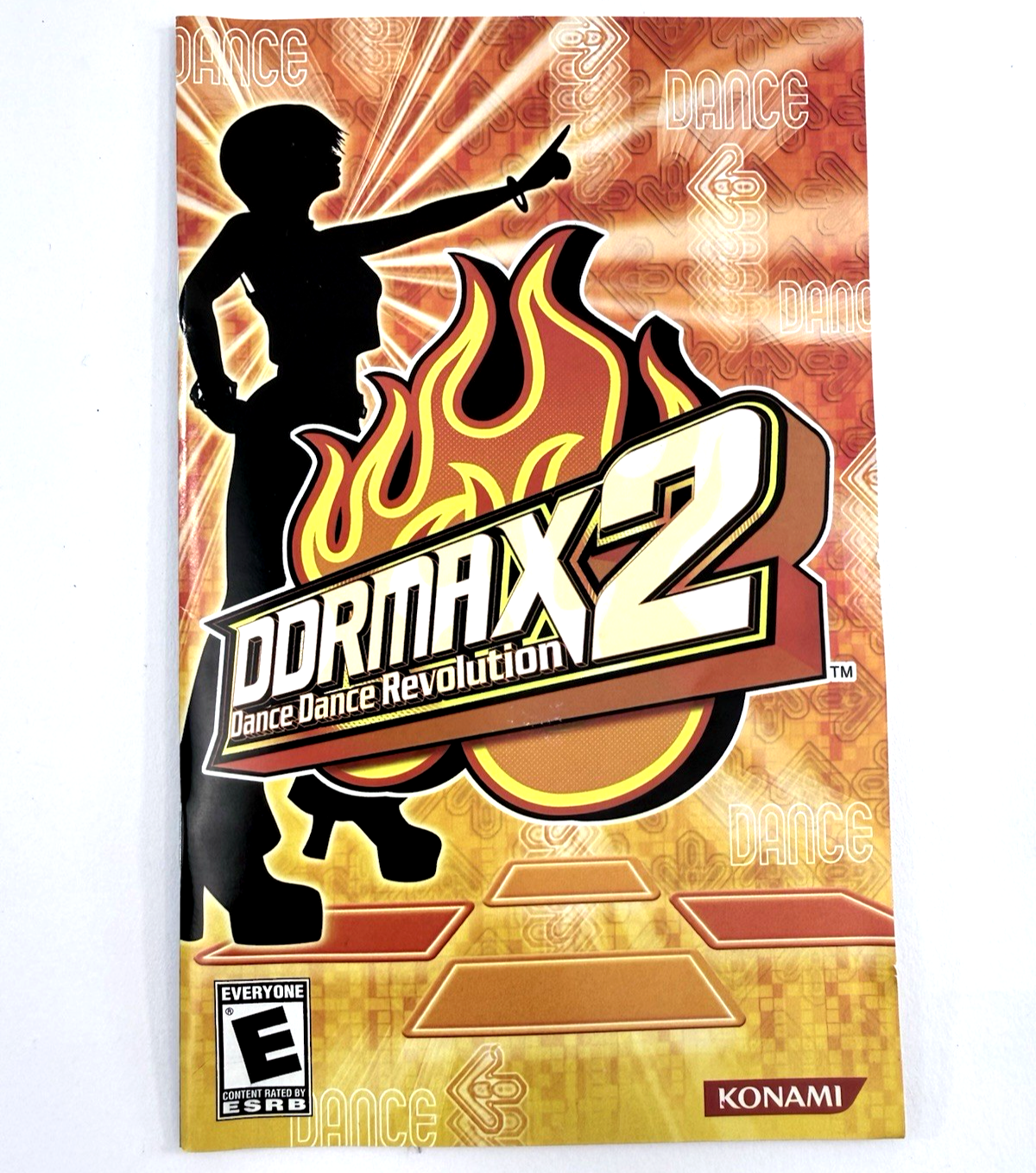 DDRMAX2: Dance Dance Revolution (PlayStation 2, 2003) Game, Case, Manual -Tested