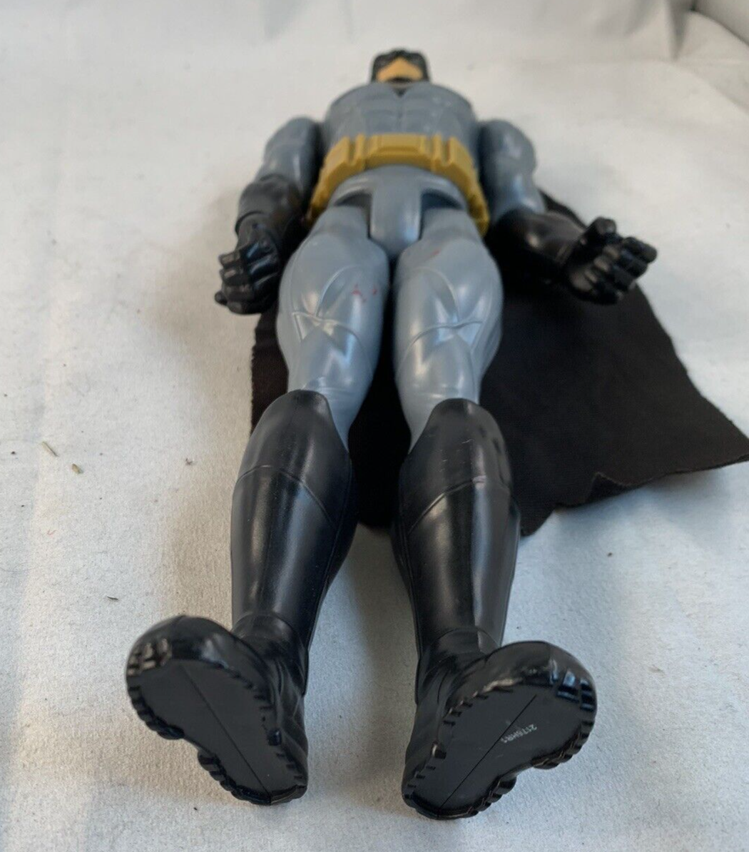 Mattel 2015 Batman Unlimited 12" Batman Action Figure - Black and Grey Batsuit