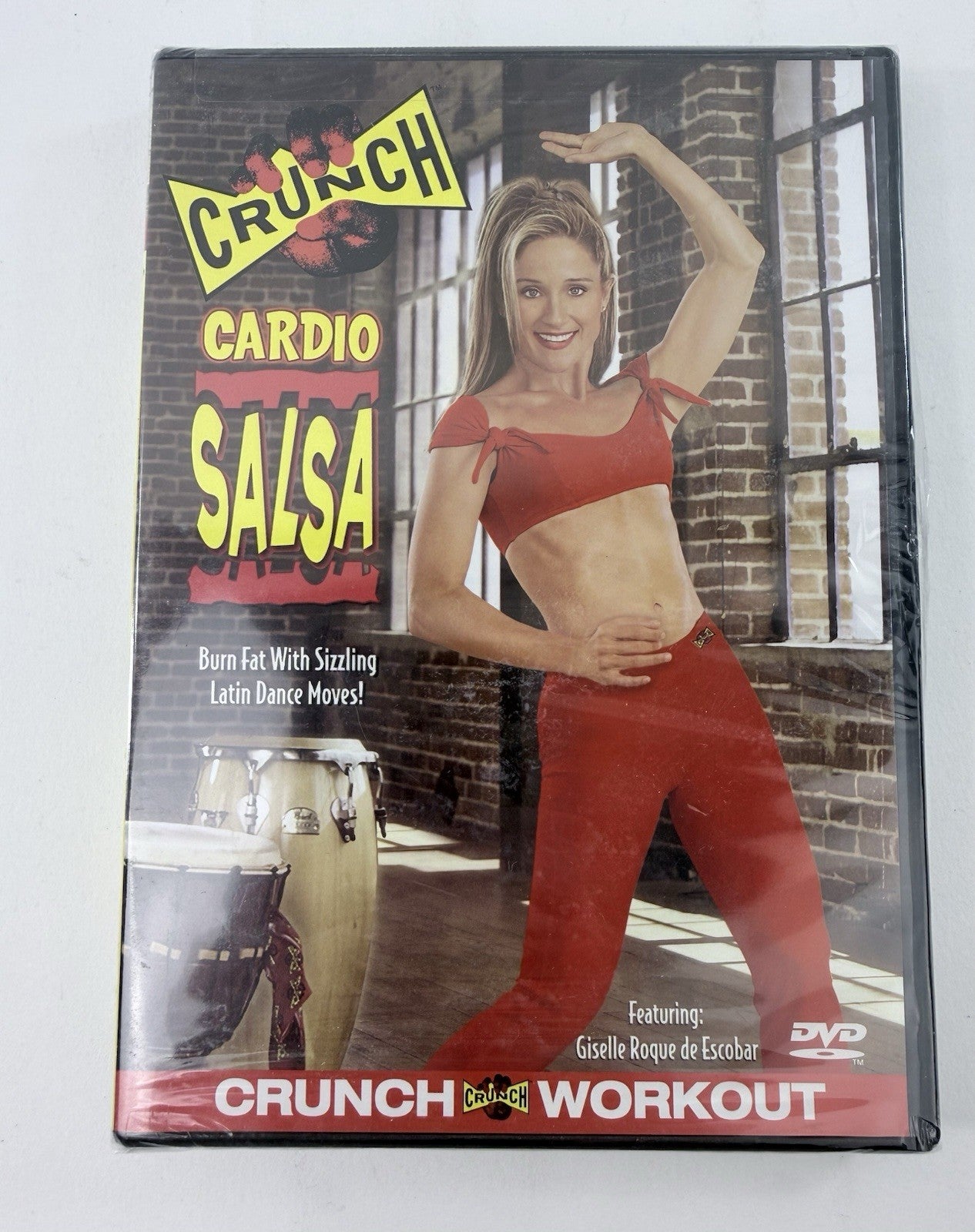 Crunch: Cardio Salsa (DVD Bundle) 10 Minute Solution Latin Dance Mix - New