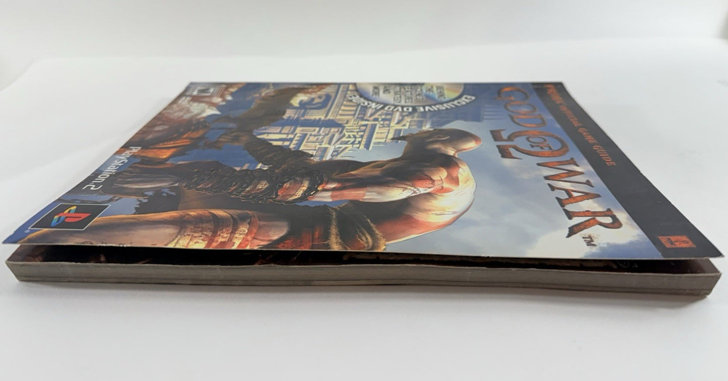 God of War : Prima Official Game Guide with DVD (2005, Prima)