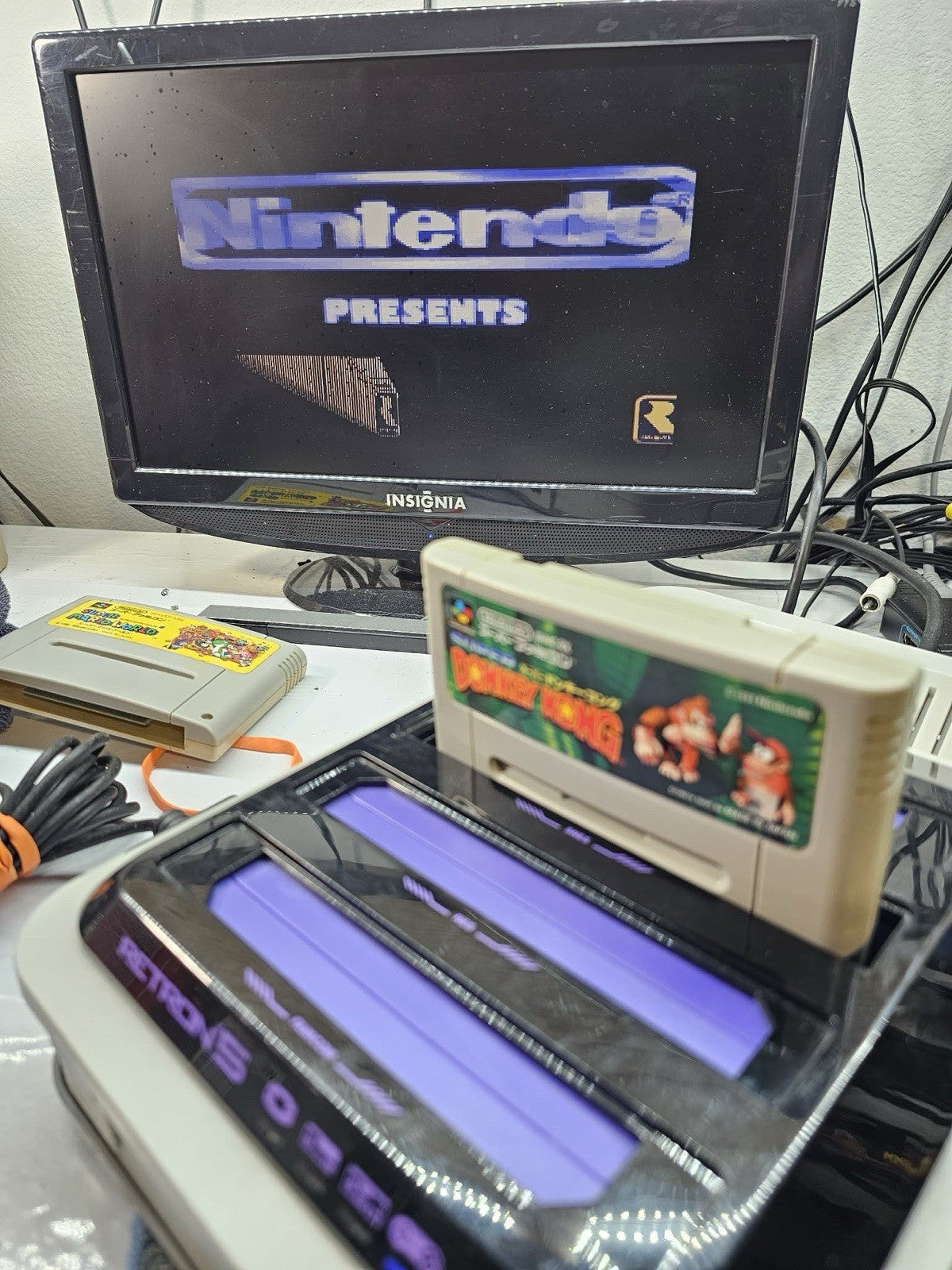 Super Donkey Kong (Super Famicom, 1994) Game Cartridge - Tested