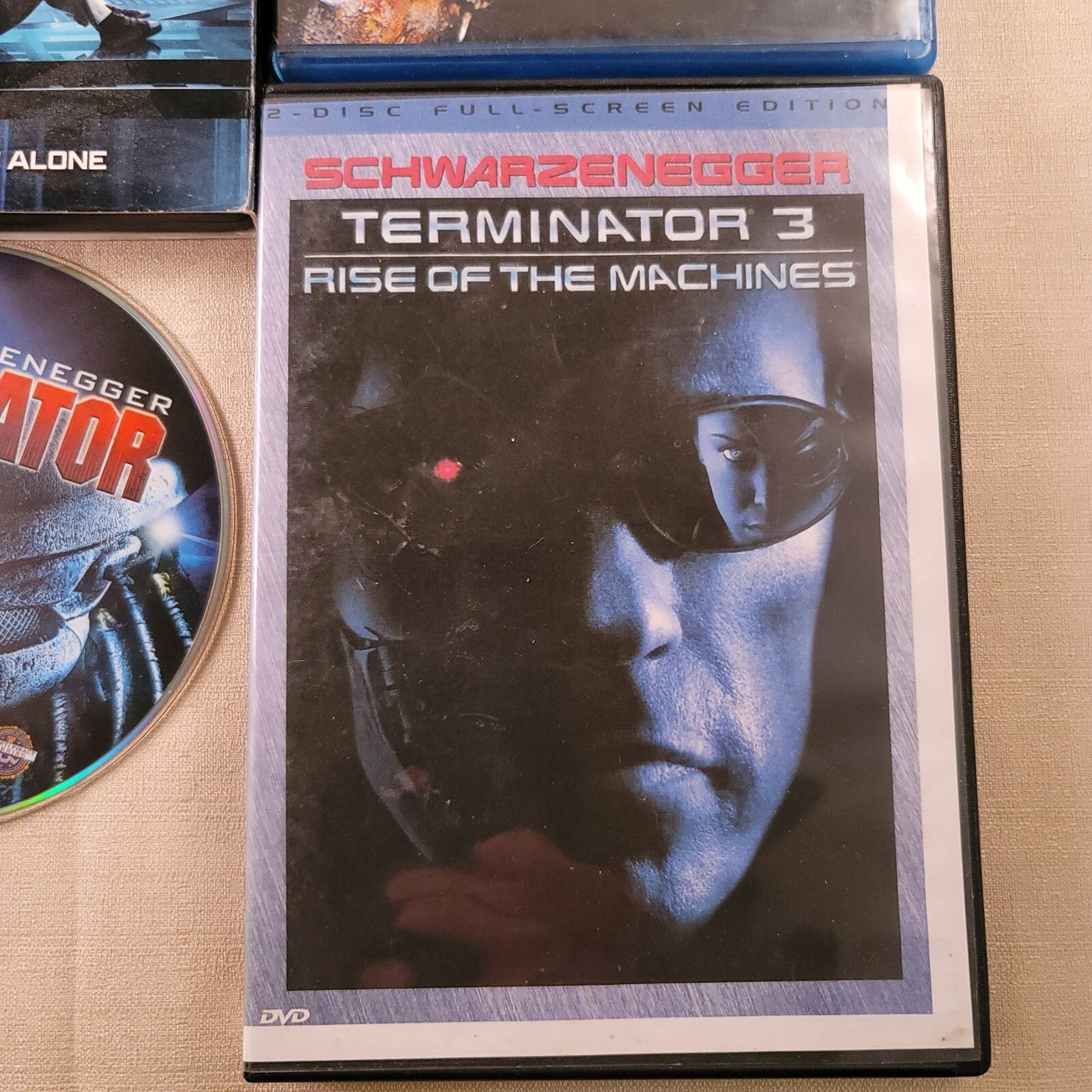 Terminator 3 Schwarzenegger Movie Lot Predator Escape Salvation DVD