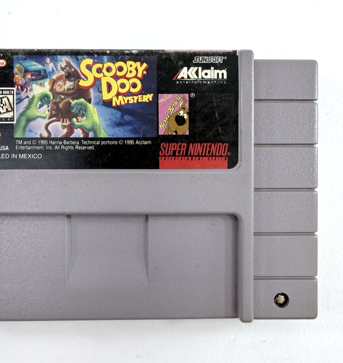 Scooby-Doo Mystery (Super Nintendo SNES, 1995) Game Cartridge - Tested