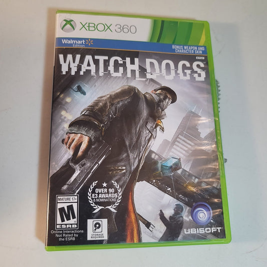 Watch Dogs (Microsoft Xbox 360, 2014) No Manual - 2 Discs