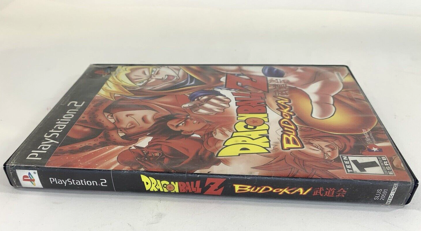 Dragon Ball Z: Budokai (Playstation 2, 2002) Game and Case - Tested and Working