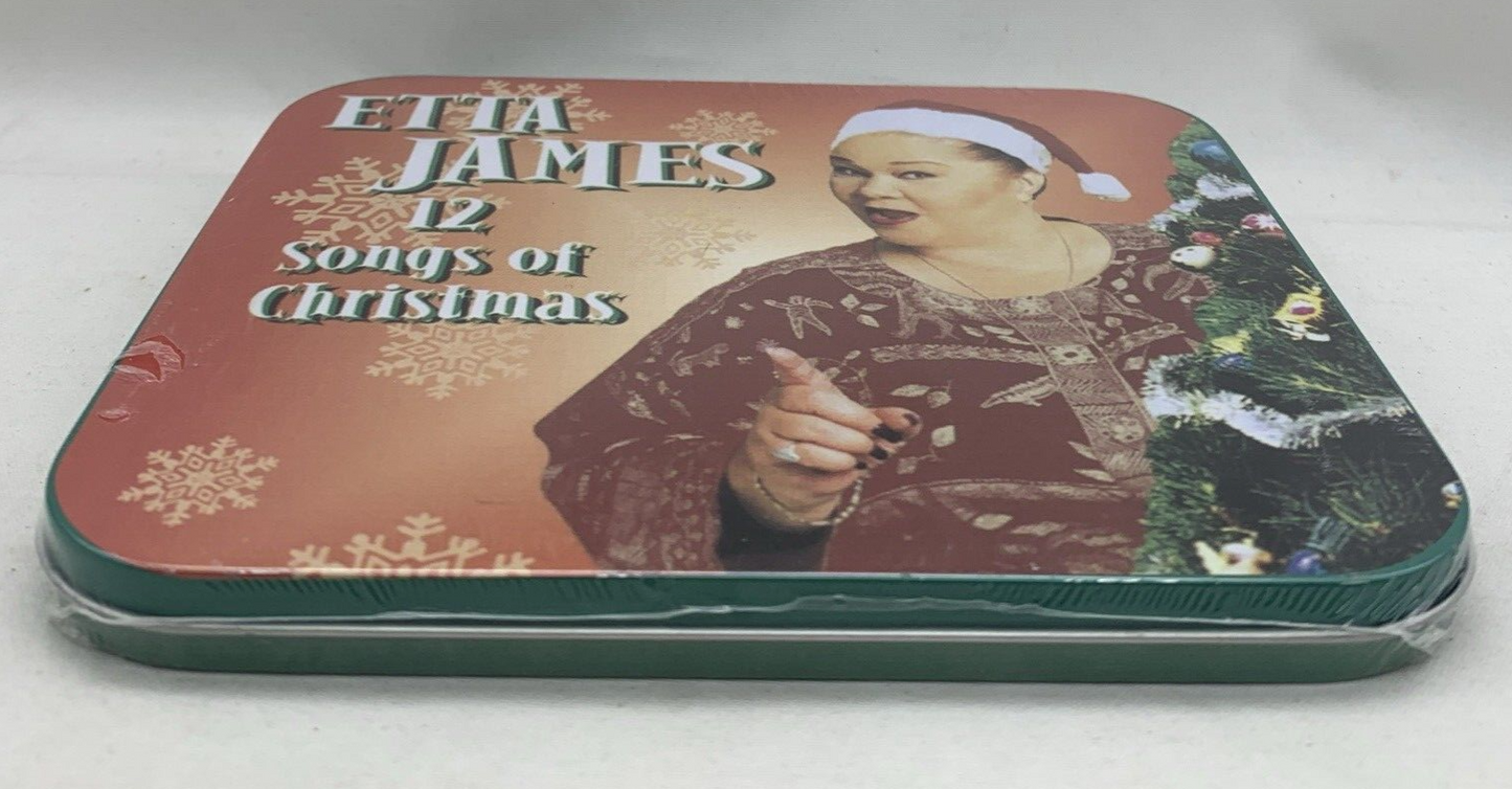 12 Songs of Christmas by Etta James (CD, Jun-2013, RCA) Tin Case - New