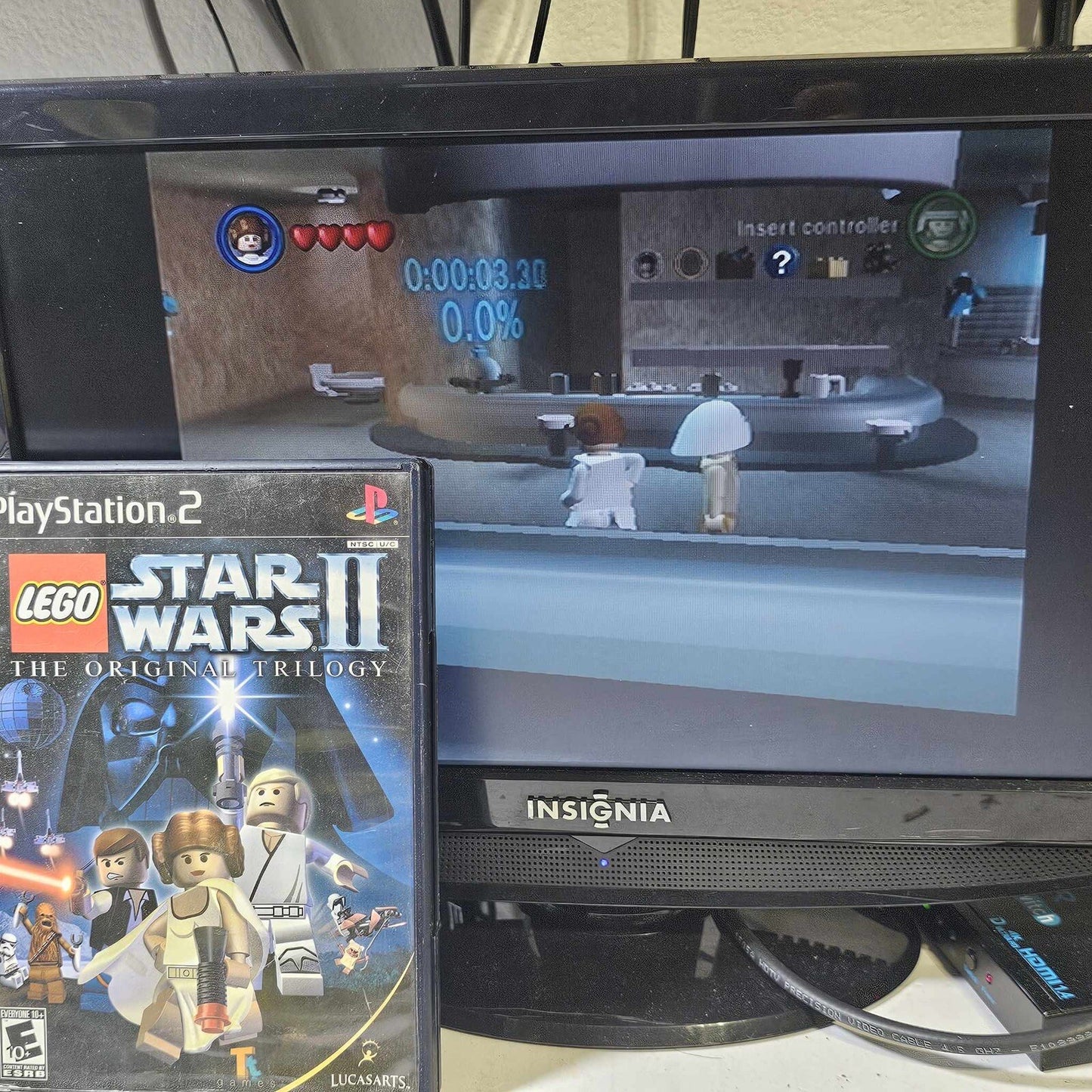 LEGO Star Wars II: The Original Trilogy (PlayStation 2, 2006) Game Case Manual