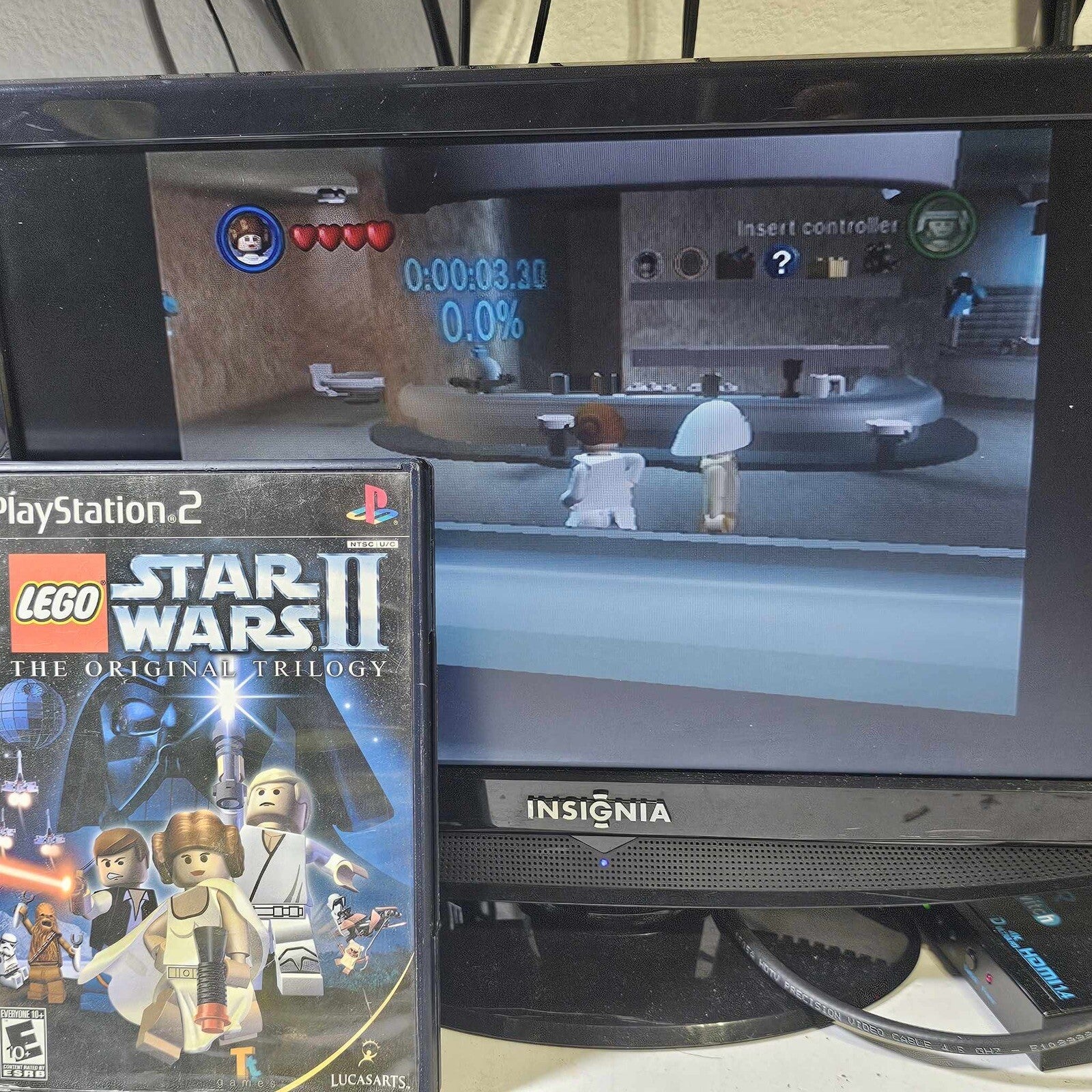LEGO Star Wars II: The Original Trilogy (PlayStation 2, 2006) Game Case Manual