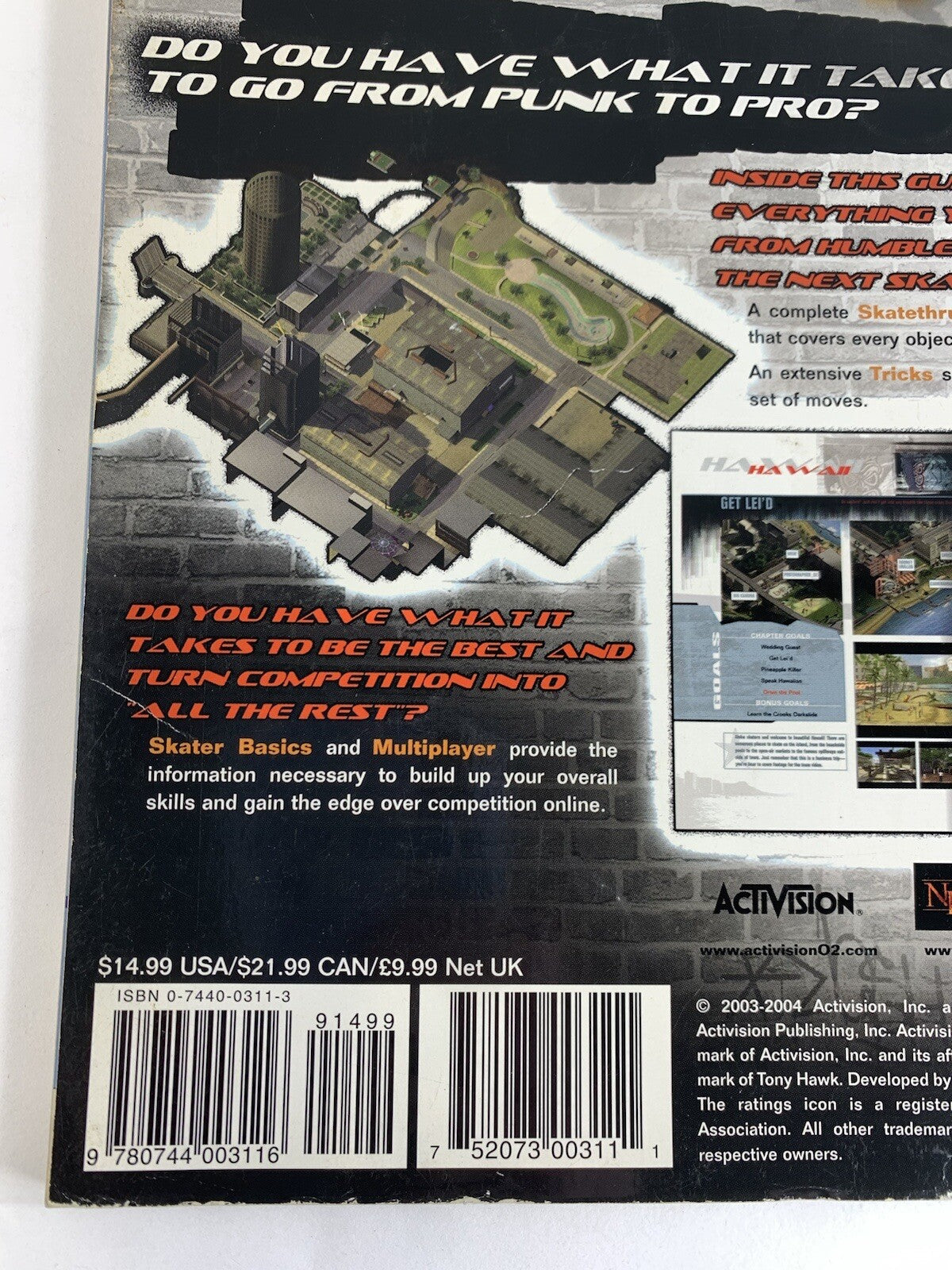 Tony Hawk's Underground : Official Strategy Guide by Doug Walsh - 2003