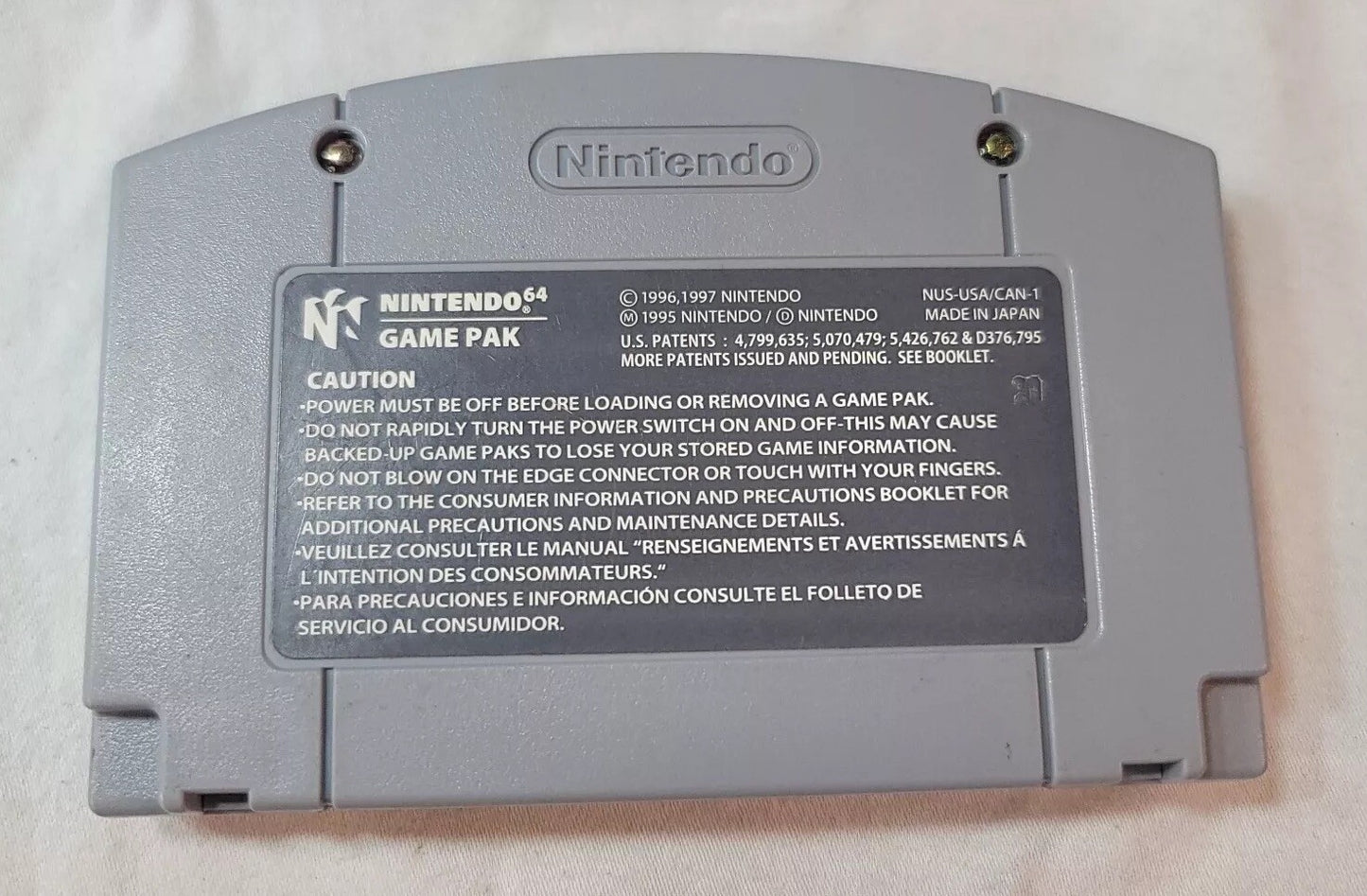 WCW Mayhem (Nintendo 64, 1999) Game Cartridge - Tested and Working