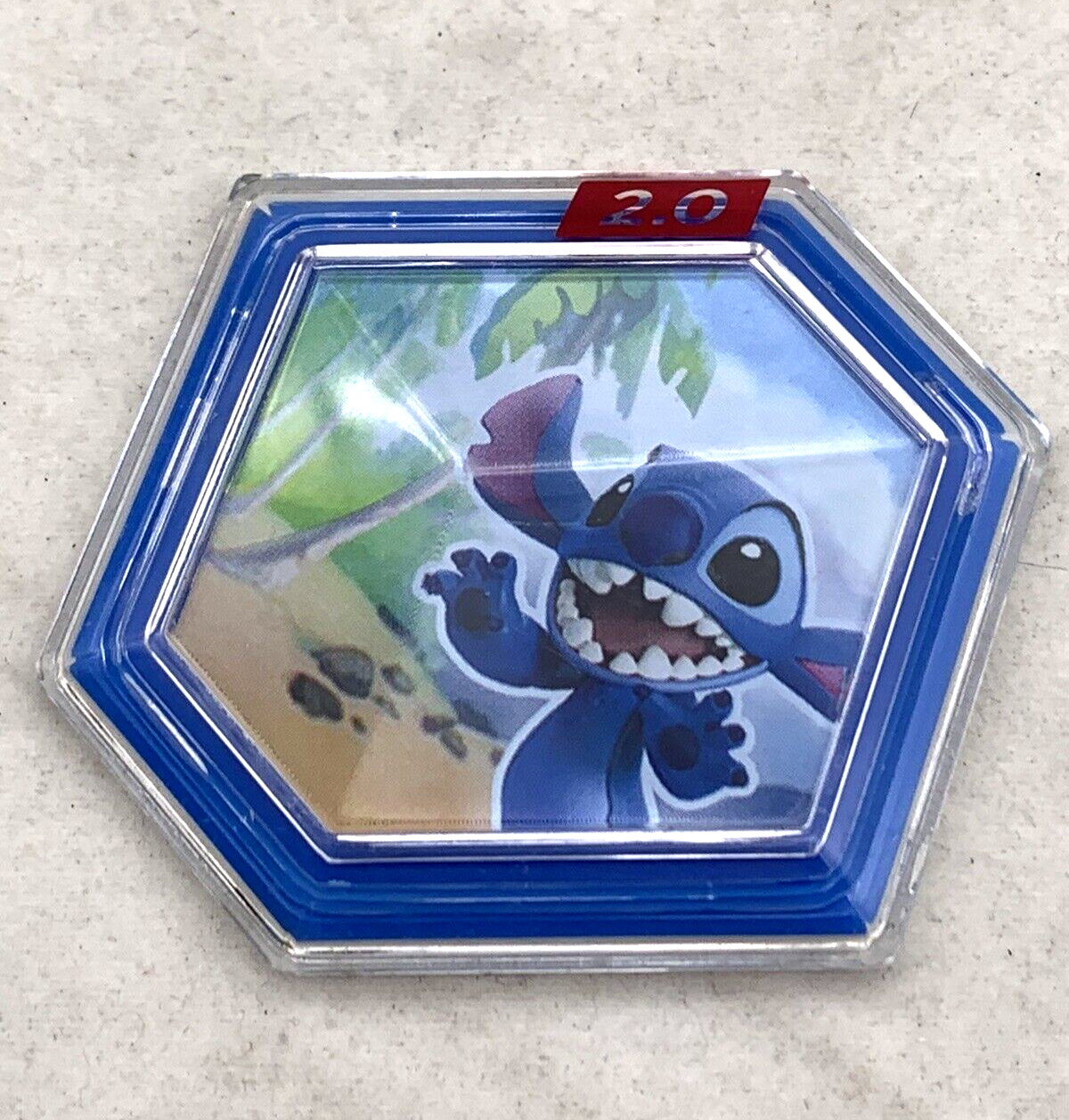 Disney Infinity 2.0 Stitch Figure And Stitch 2.0 Power Disc