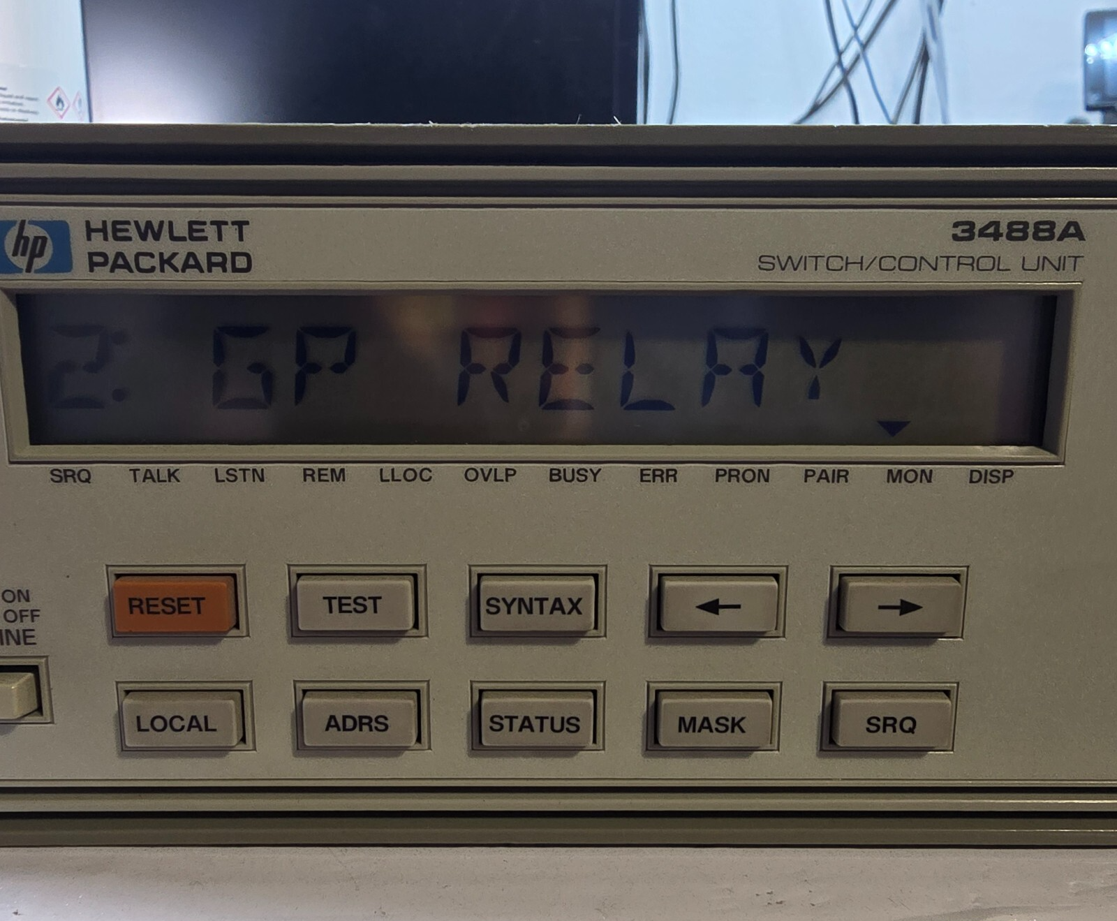 HP Agilent 44471A General Purpose Relay Module - Tested and Working (1627)