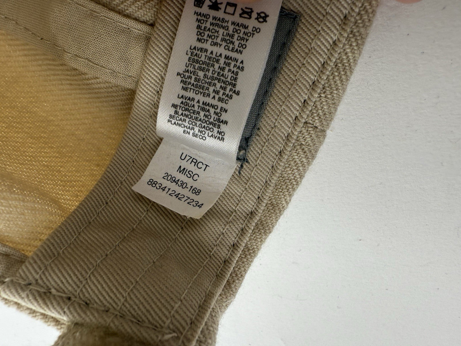 Nike Classic Embroidered Heritage 86 209430-168 Strapback Adjustable Hat - Khaki