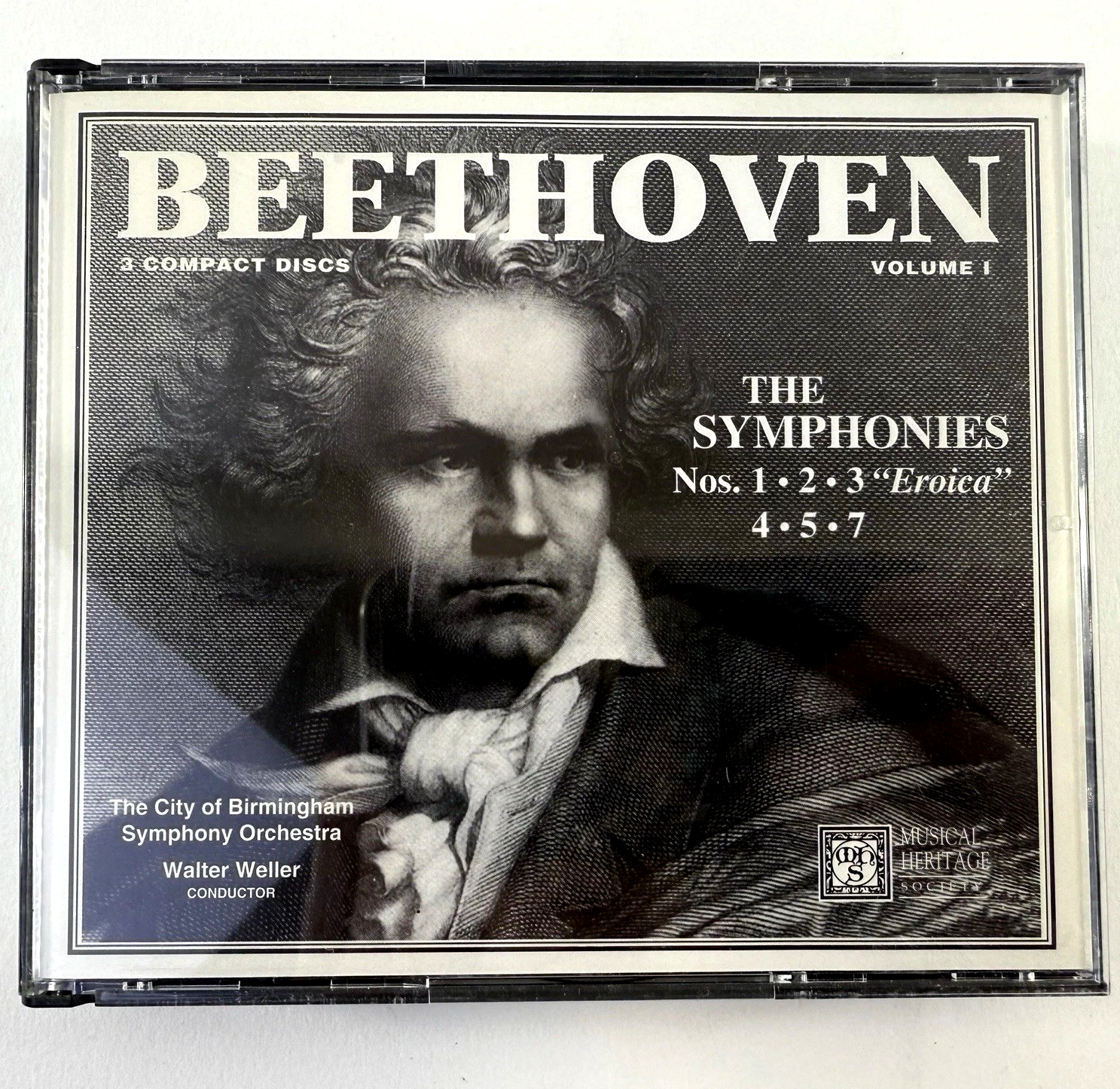 Beethoven: The Complete Symphonies Vol. 1 & 2 Musical Heritage Society Set